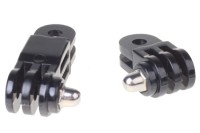 Dwa dodatkowe przeguby MONTAŻOWE do GoPro HERO 1, 2, 3, 3+, 4 PL-010S