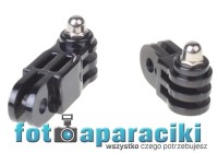 Dwa dodatkowe przeguby MONTAŻOWE do GoPro HERO 1, 2, 3, 3+, 4 PL-010S
