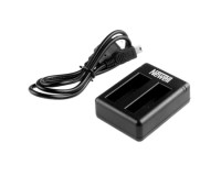 Newell Ładowarka Dual USB Mini Charger +2 akumulatorki Newell AHDBT-401 do GoPro Hero4