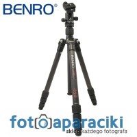 Statyw Benro C-168 M8+głowica B-0+ szybkozłączka PU-50 C1680TB0