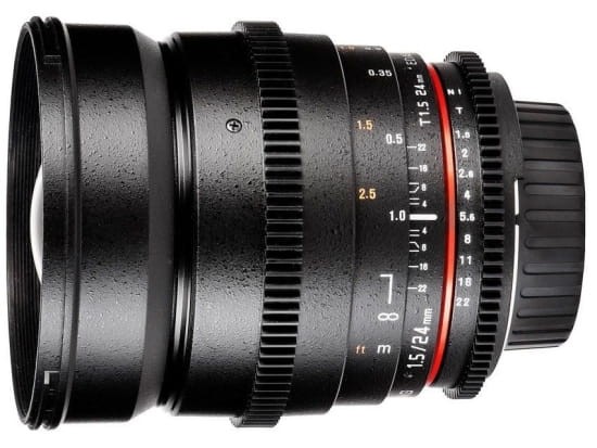 Obiektyw Samyang 24mm T1.5 ED AS IF UMC VDSLR do Canon