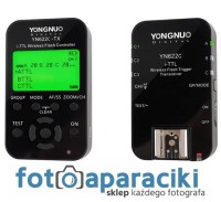Zestaw radiowy YONGNUO YN-622C-KIT LCD Canon sterownik