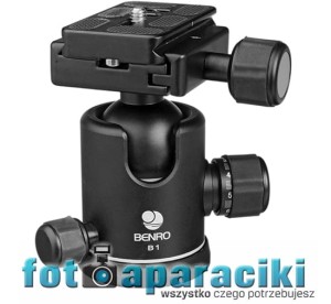Benro Głowica B-1 + płytka PU-60