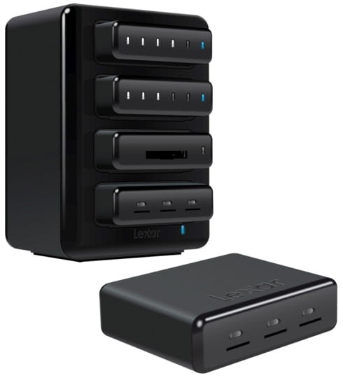 Czytnik Lexar Workflow Prof Card Reader UR1 3-Slot microSD UHS-I