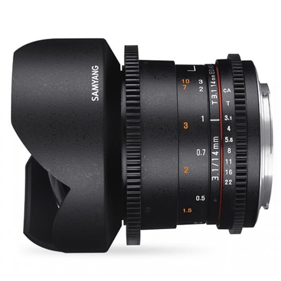 Obiektyw Samyang 14 mm T3.1 ED AS IF UMC VDSLR Mk.II / Canon