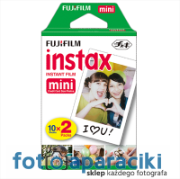 Materiał natychmiastowy Papier Fuji Instax Mini Glossy 20szt/PK