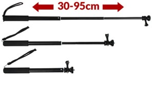 Monopod ramię 30-95cm wysięgnik do GoPro Hero4/3 /3+  GP-56 teleskopowy selfi