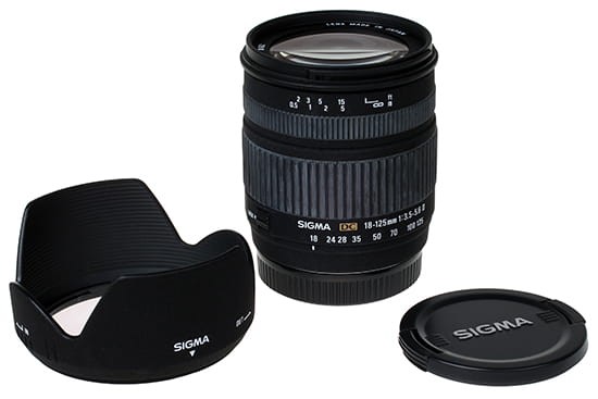 Obiektyw Sigma 18-125 f/3.5-5.6 DC do Sony/Minolta