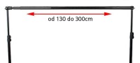 Teleskopowa BELKA poprzeczna typu BEAM do teł 130-300cm