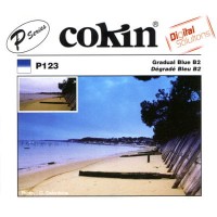 Filtr Cokin P123 połówkowy niebieski B2 systemu Cokin P