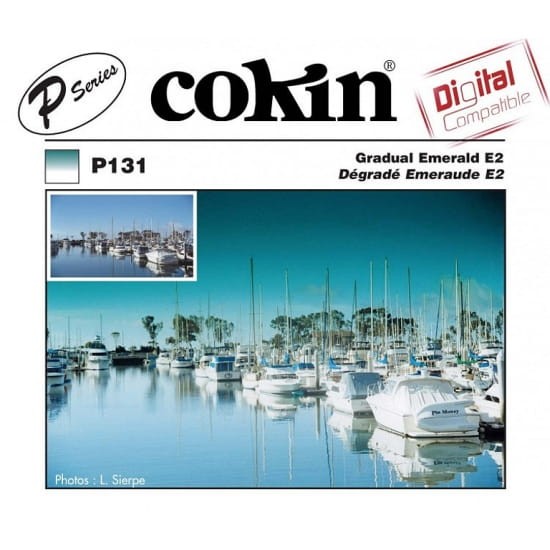 Filtr połówkowy Cokin P131 Gradual Emerald E2