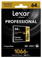 Karta Lexar CompactFlash 64GB 1066x 160MB/s