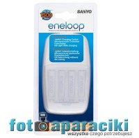 Ładowarka Sanyo Eneloop MQN09 + 4szt. Eneloop AAA R03 800 mAh