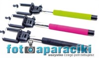 Monopod BRAUN FUN selfi Bluetooth wireless czarny