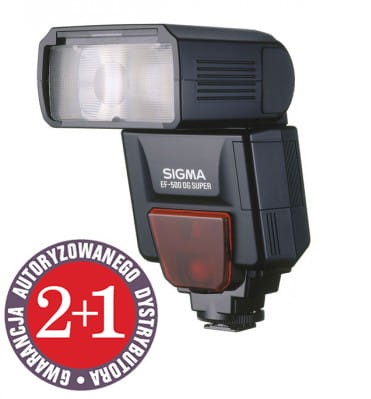 Lampa błyskowa Sigma EF-500 DG Super Canon E0-ETTL II