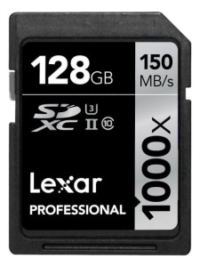 Karta pamięci Lexar SDXC 128GB 1000x 150MB/s UHSI-II