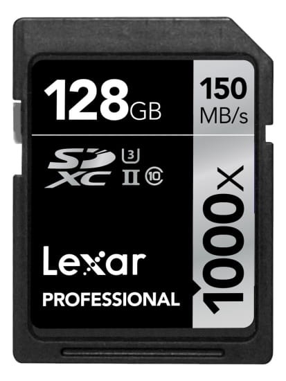 Karta pamięci Lexar SDXC 128GB 1000x 150MB/s UHSI-II
