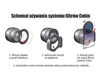 Adapter pierścień 55mm Cokin P455 Oryginalny