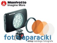 Lampa LED Manfrotto Lumie MUSE + 3 filtry