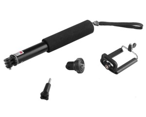 Monopod POWERBEE GEP070 do GoPro + uchwyt do aparatu adapter 1/4"