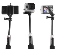 Monopod POWERBEE GEP070 do GoPro + uchwyt do aparatu adapter 1/4"