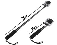 Monopod POWERBEE GEP070 do GoPro + uchwyt do aparatu adapter 1/4"