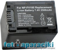 Akumulator Zoom NP-FV100 3000mAh Sony