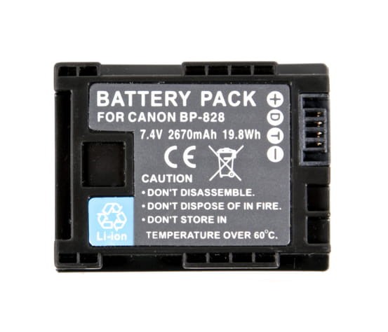Akumulator Zoom BP-828 Canon G25 G30 XA25 XA20