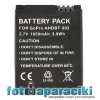 Akumulator Zoom AHDBT-302 do GoPro Hero 3/3+