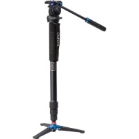 Monopod Benro A38TDS2 z głowicą S2 i nóżkami + pokrowiec GRATIS