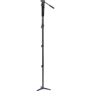 Monopod Benro A38FDS2 z głowicą S2 i nóżkami + pokrowiec GRATIS