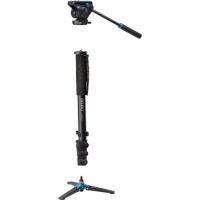 Monopod Benro A48FDS4 z głowicą S4 i nóżkami + pokrowiec GRATIS