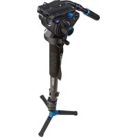 Monopod Benro A48FDS6 z głowicą S6 i nóżkami + pokrowiec GRATIS