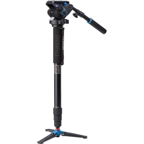 Monopod Benro A48TDS6 z nóżkami i głowicą video S6 + pokrowiec GRATIS