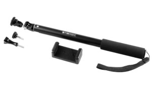 Monopod POWERBEE Ramię teleskopowe 110cm GEP110 do GoPro + uchwyt do aparatu/telefonu