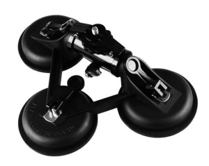 Mocowanie przyssawka potrójna fi 121 z gwintem 3/8 cala XP-3