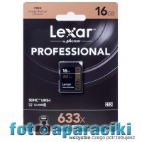 Karta pamięci Lexar SDHC 16GB 633x 95MB/s 4K
