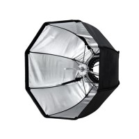 Softbox parasolkowy 50cm octagonalny do lamp aparatowych - reporterski