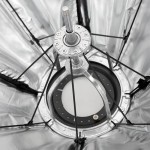 Softbox parasolkowy 60cm oktagonalny do lamp aparatowych - reporterski mocowanie reporterskie