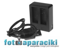 Ładowarka podwójna USB do kamer SJCAM SJ4000 SJ5000 GP992