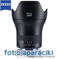 Obiektyw Carl Zeiss Milvus 21 mm f/2.8 ZE Canon EF