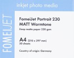 Papier Foto Fomei Portrait Matt A4/50 G230 EY5973 Warmtone