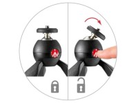 Statyw Manfrotto PIXI stołowy czarny + mocowanie do GoPro