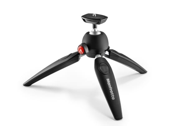 Statyw stołowy Manfrotto PIXI EVO czarny + mocowanie do GoPro