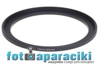 Adapter redukcja filtrowa 72mm na 82mm 72-82