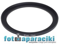 Adapter redukcja filtrowa 67mm na 77mm 67-77
