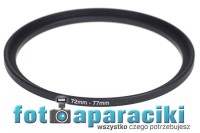 Adapter redukcja filtrowa 72mm na 77mm 72-77