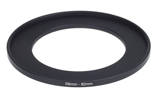 Adapter redukcja filtrowa 58mm na 82mm 58-82