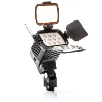 Lampa diodowa LED Newell LED-VL001A+ zasilanie Sony NP-F970 / Panasonic VBG260 / sieć