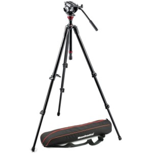 Statyw Manfrotto 755XBK 755XB 3 sekcje aluminium + głowica MVH500AH